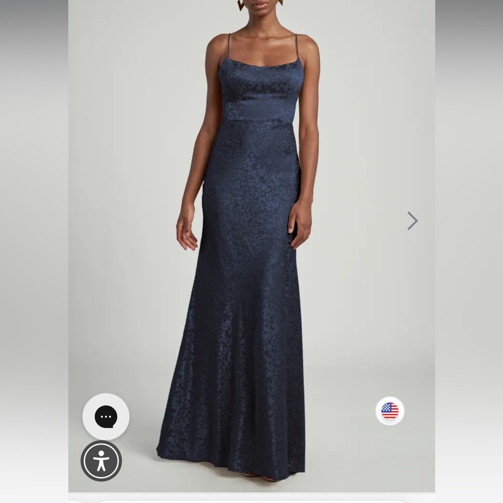 Jenny Yoo Maxine Dress in French Blue